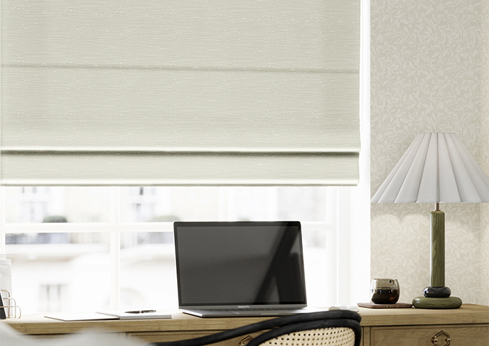 Tussah, Cloud - Roman Blind - Image 5